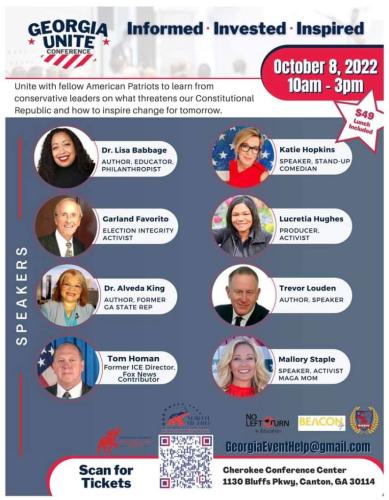 Canton, Georgia - Oct 8, 2022 - Georgia Unite Conference