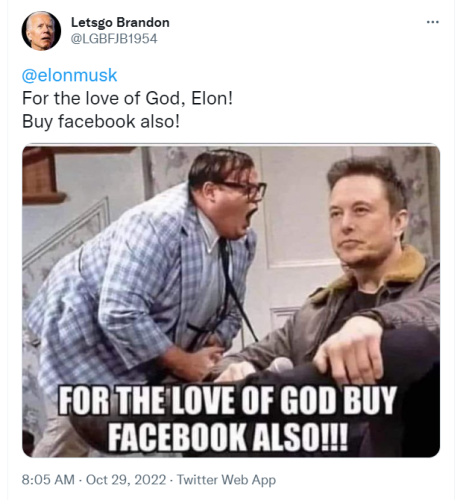 Letsgo Brandon For the love of God buy facebook tweet
