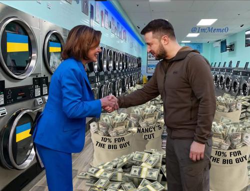 pelosi money launderying ukraine biden zelynski