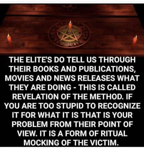 revelation of the method