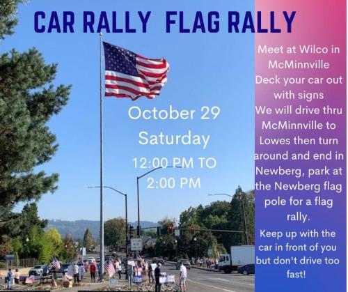 McMinnville to Newberg, Oregon - Car Rally - Oct 29, 2022