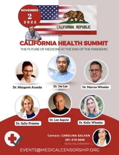 California - Nov 2, 2022 - Health Summit