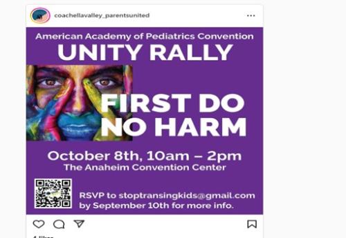 Anaheim, California - Oct 8 - 10, 2022 - Unity Rally