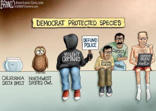 democrat protected species