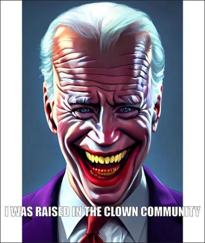 i was raised in the clown community