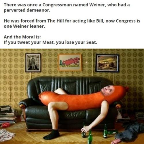 Anthony Weiner couch meme