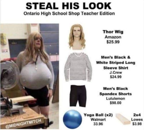 look steal