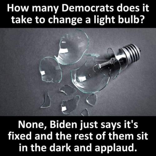 How many democrats does it take to change a light bulb