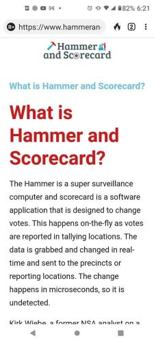 Hammer Scorecord Think About 1