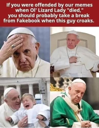 pope croaks