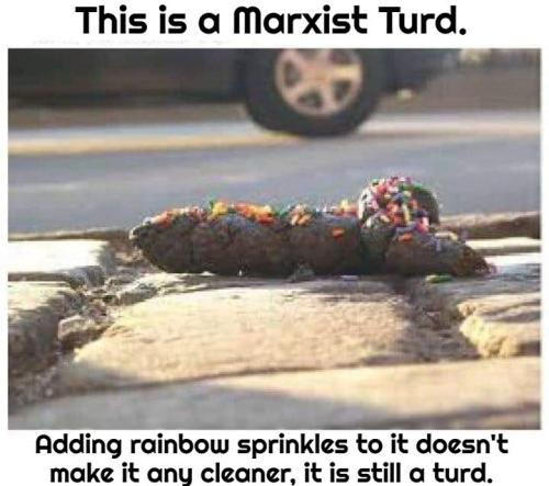 Marxist turd with sprinkles