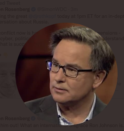 @SimonWDC Simon Rosenberg coward blue checkmarkScreen Shot 2022-10-04 at 8.31.37 AM