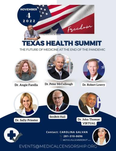 Texas Health Summit - Nov 4, 2022