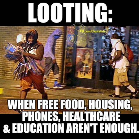 looting