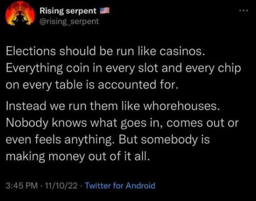 elections should be run like casinos