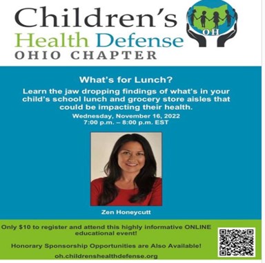 Online Event - Nov 16, 2022 - What's for Lunch