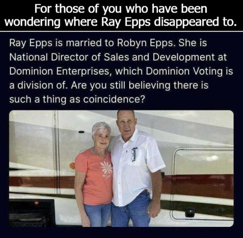 For those of you who have been wondering where Ray Epps disappeared to.