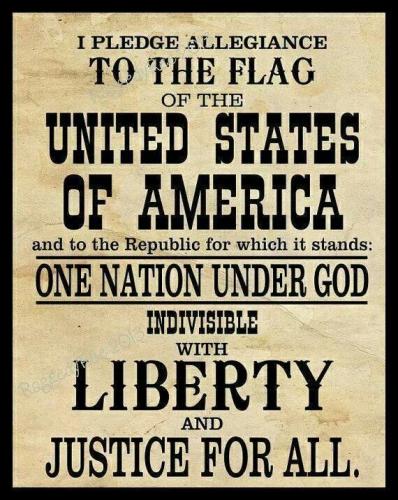 pledge to flag 66