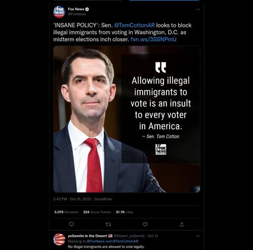 Yes block all illegals. Only U.S. CITIZEN CAN VOTE