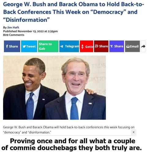 Birds of a Feather Proving What Commie Douchebags They Truly Are