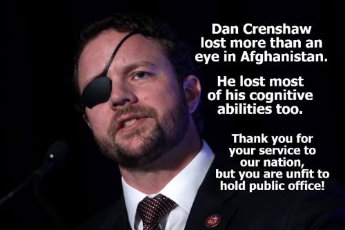 Dan Crenshaw lost more than an eye in Afghanistan. 749px