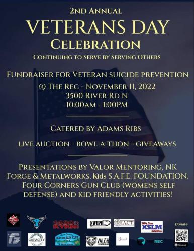 Keizer, Oregon - Nov 11, 2022 - Veterans Day Celebration