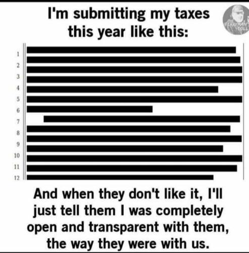 taxes me