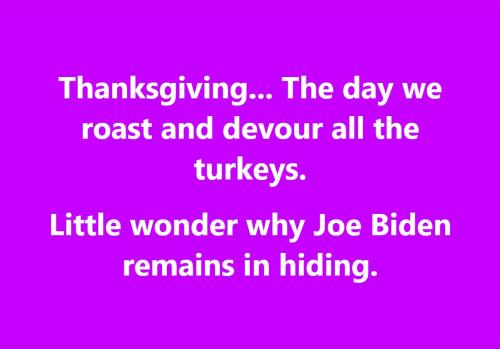 BidenThanksgiving