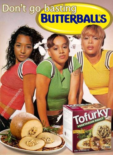 Don't go basting butterballs, tofurky