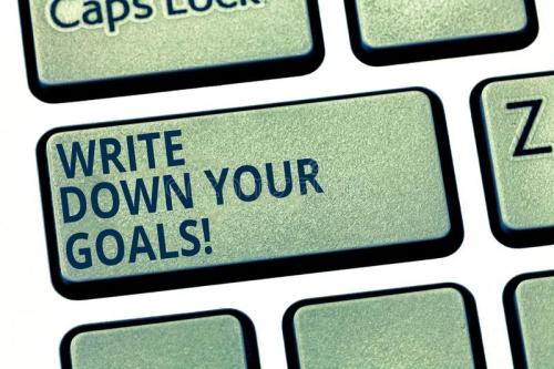1-Leaders Write Down Their Goals