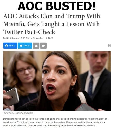 AOC busted