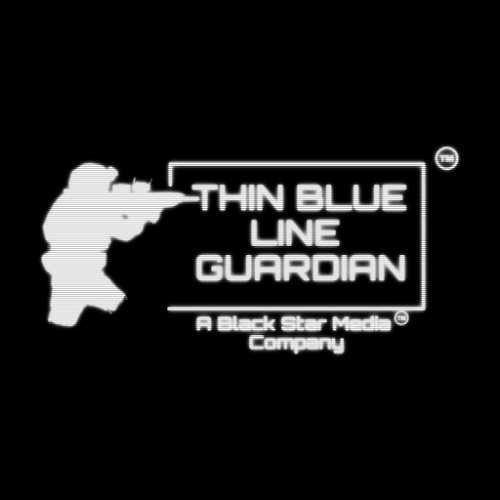 Thin Blue Line Guardian logo white