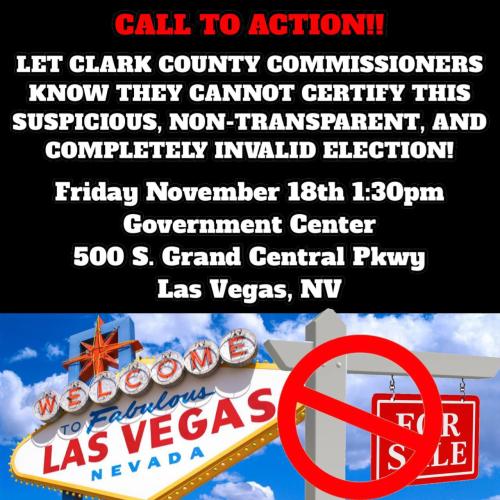 Las Vegas, Nevada - Nov 18, 2022 - Call to Action