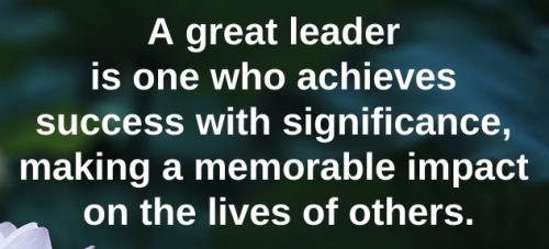 1-Leadership Significance