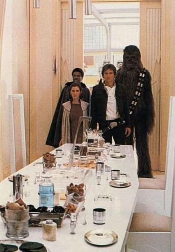Star Wars Thanksgiving dinner table