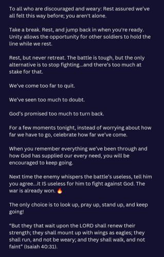 Keep Going 1