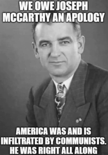 Joseph McCarthy was right