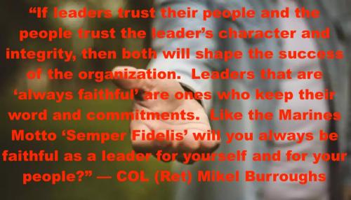 1-Always Faithful Leadership