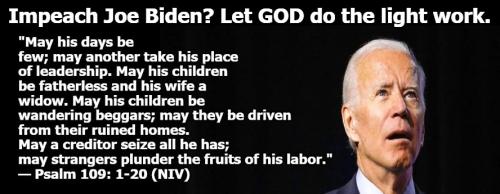 Impeach Joe biden Let God do the light work
