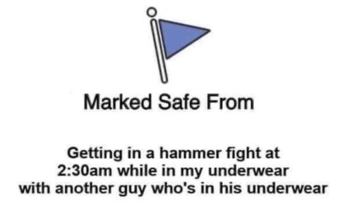 marked safe me