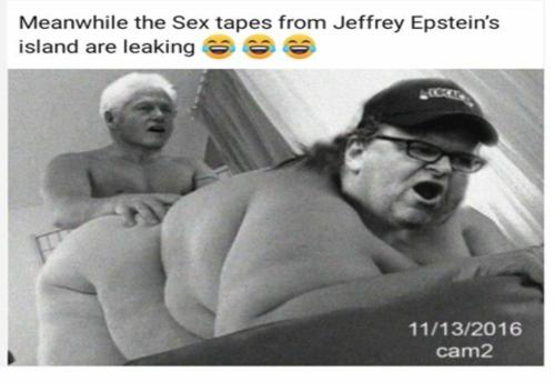 The sex tapes from Epstein's Island are leaking