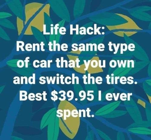 vlife-hack-rent-same-type-car-own-and-switch-tires-best-3995-ever-spent