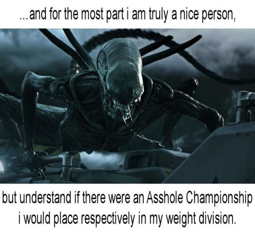 and for the most part i am truly a nice person