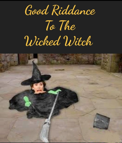 riddance to nancy pelosi