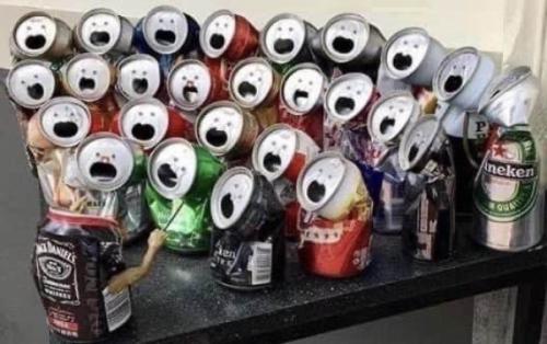 singing cans