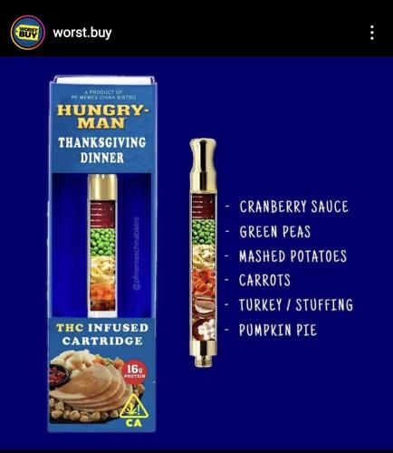 Willy Wonka Varuka gum meal flavored vape