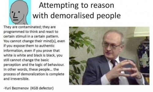 Yuri Bezmenov on communicating with useful idiots