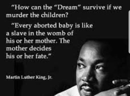 MLK ABORTION