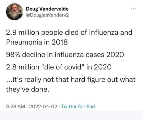 Flu death #'s