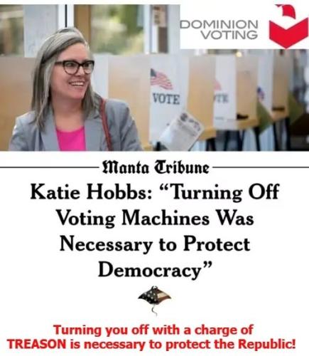 Turning you off with a charge of TREASON is necessary to protect the Republic